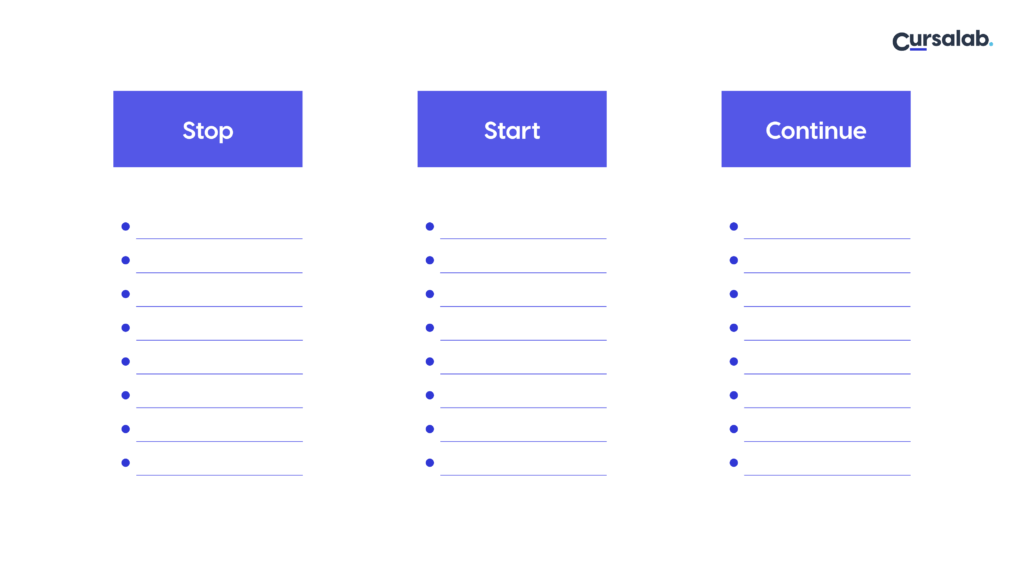 Plantilla para metas y objetivos de Año Nuevo - Cursalab